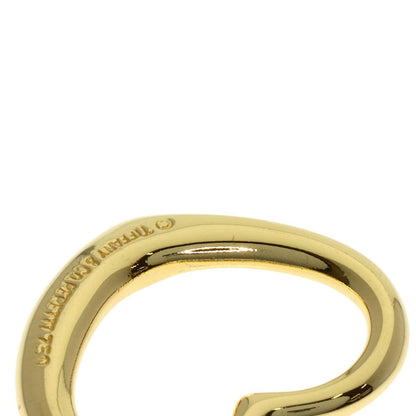 Tiffany & Co Open Heart Pendant Top 18K Yellow Gold — view 4