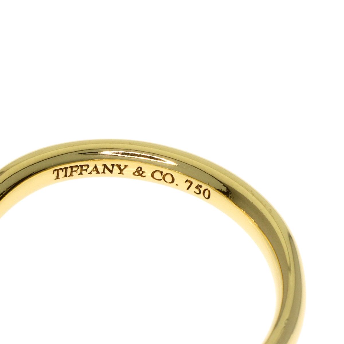 Tiffany & Co T Cube Band Ring 18K Yellow Gold — view 7