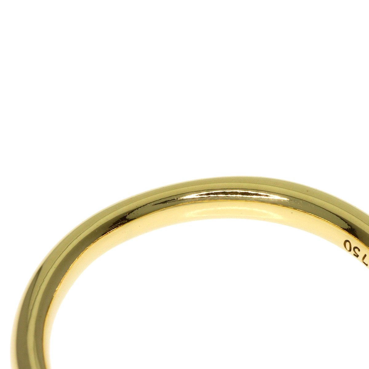 Tiffany & Co T Cube Band Ring 18K Yellow Gold — view 9