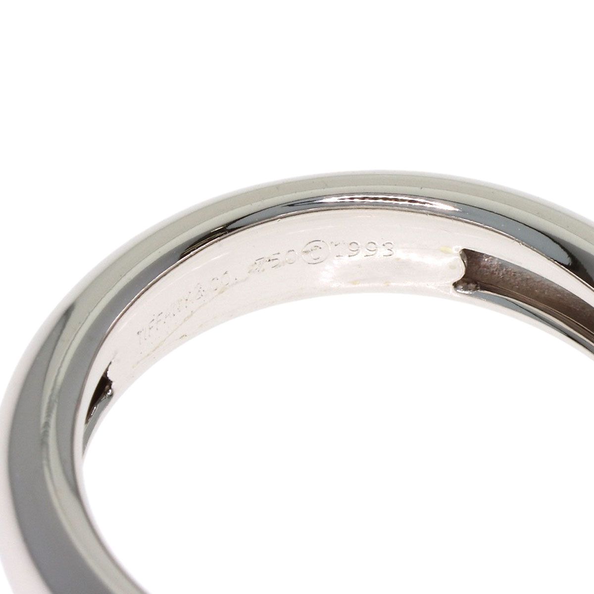 Tiffany & Co Friendship Ring 18K White Gold Yellow — view 6
