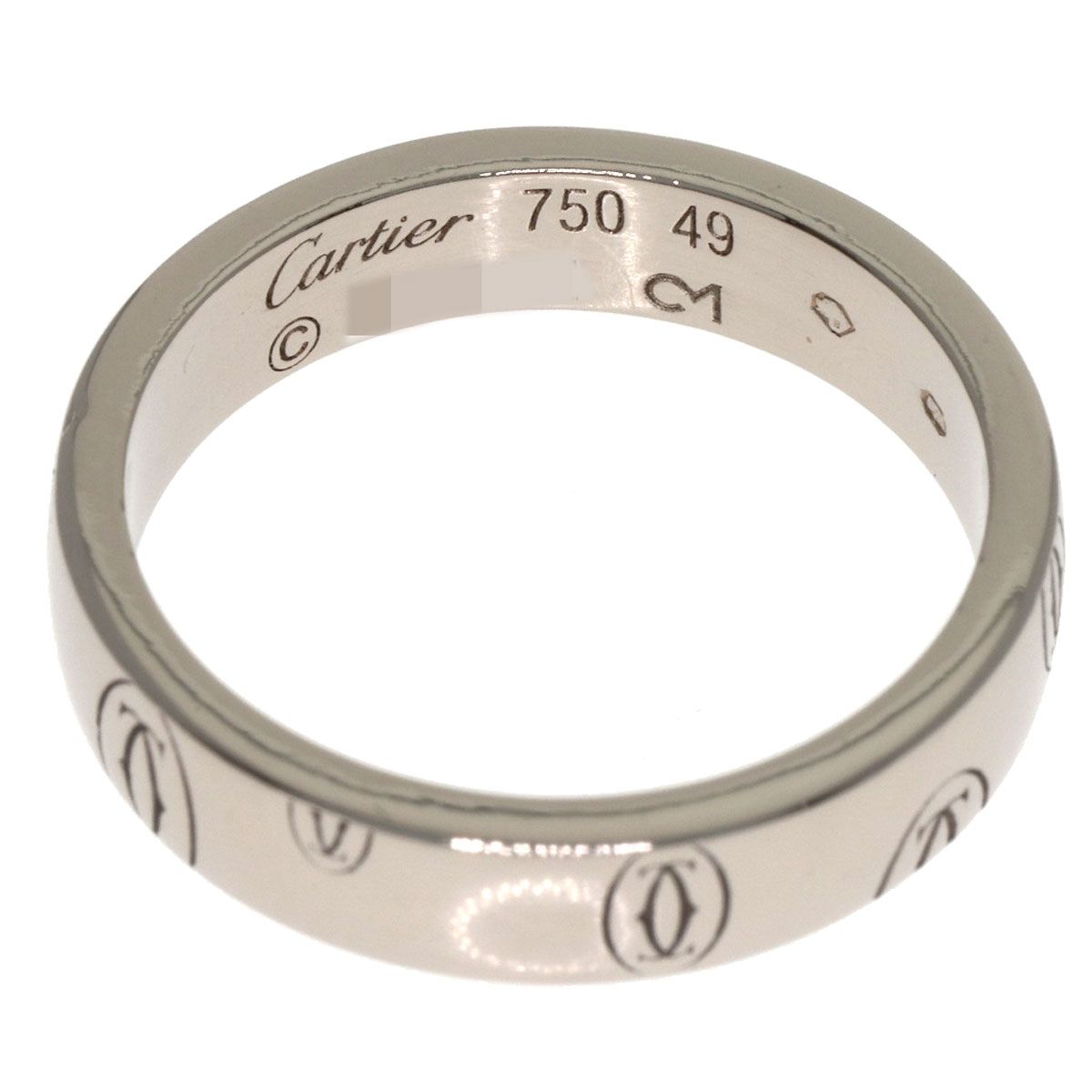 Cartier Happy Birthday 49 Ring 18K White Gold — view 5