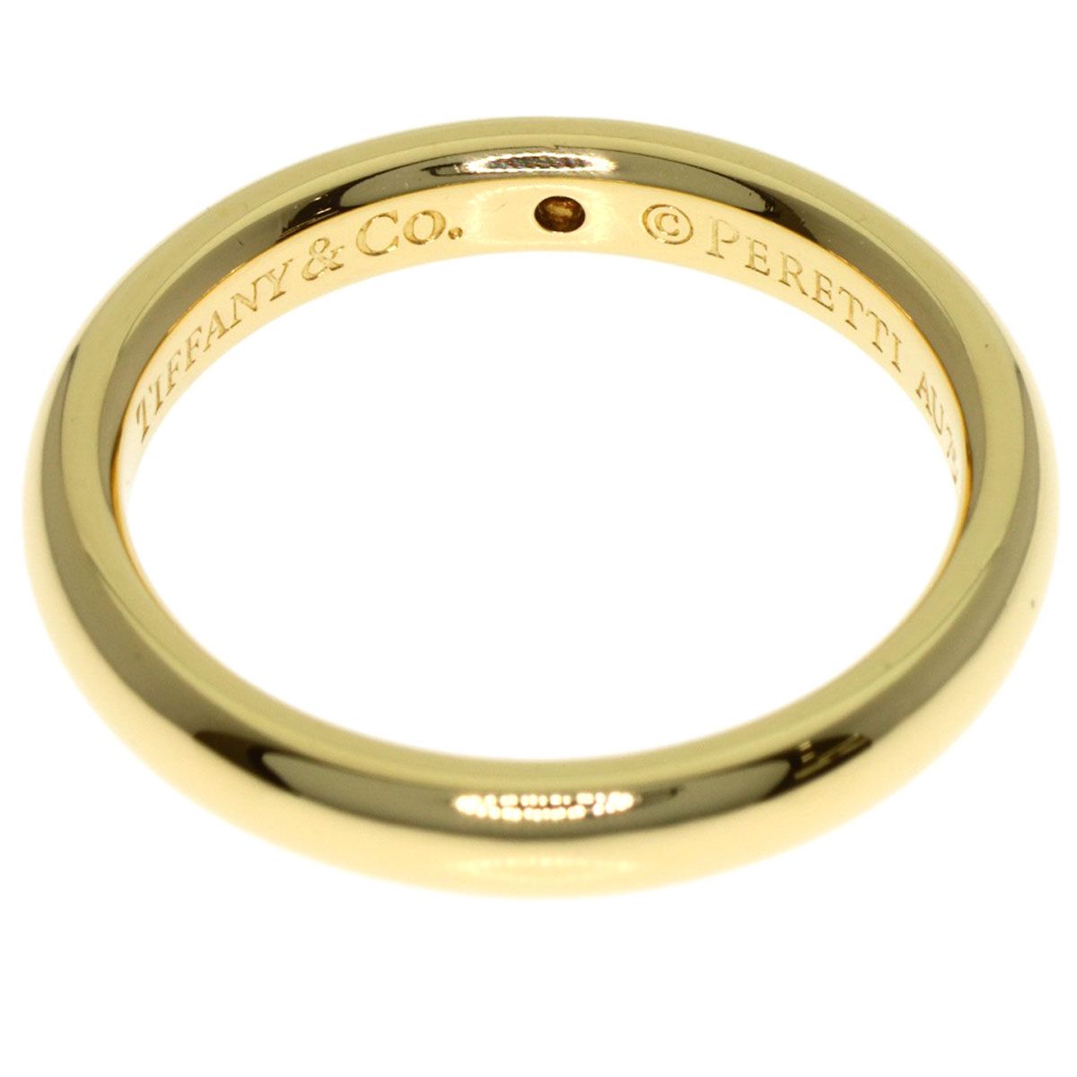 Tiffany & Co Wedding Diamond Ring 18K Yellow Gold — view 5