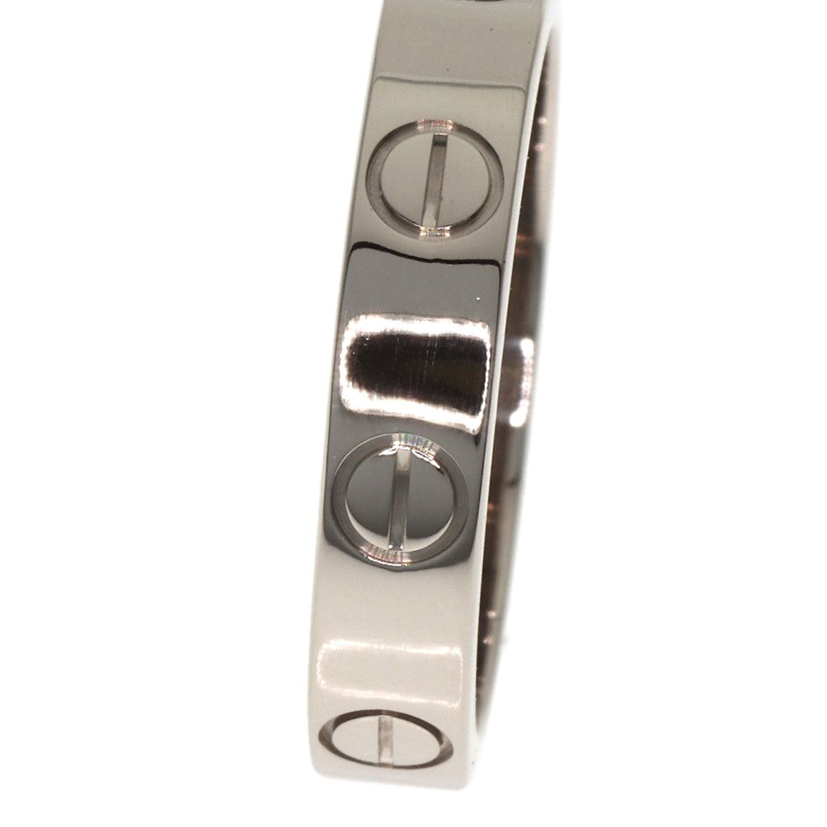 Cartier Mini Love Ring 48 18K White Gold — view 8