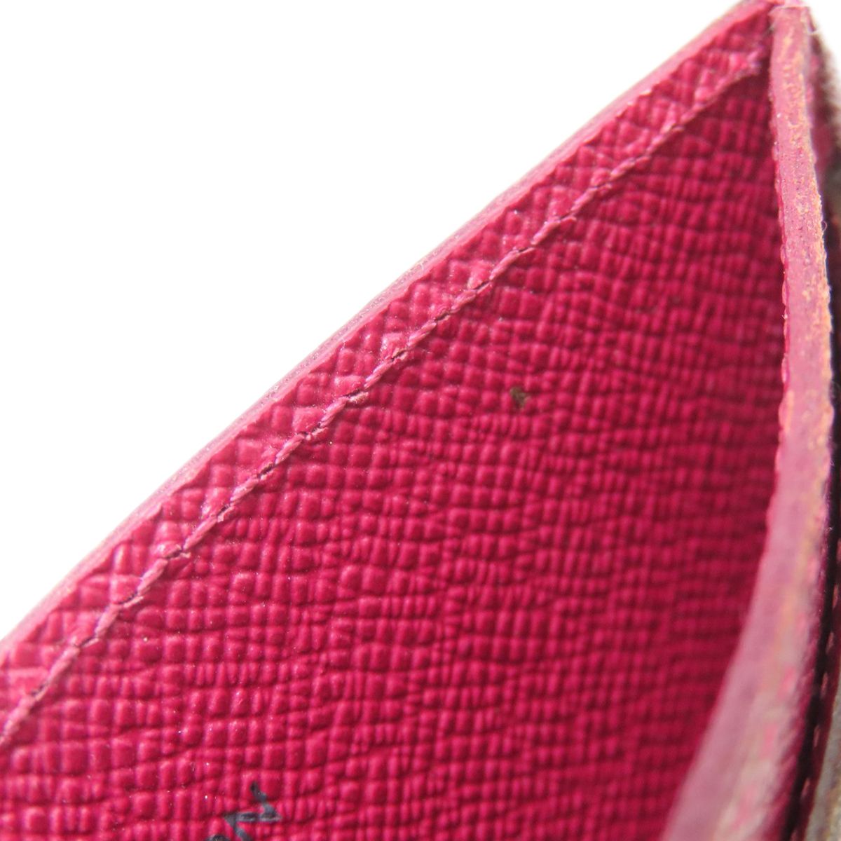 Louis Vuitton Card Holder Sample Case Monogram Canvas X Fuchsia Brown — view 7