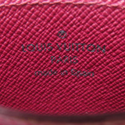Louis Vuitton Card Holder Sample Case Monogram Canvas X Fuchsia Brown — view 5