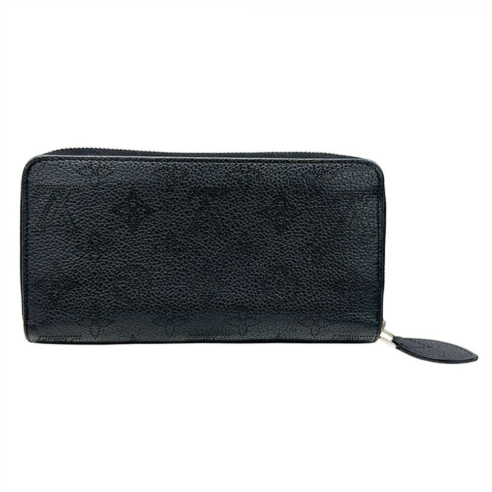 Louis Vuitton Wallet Monogram Mahina Zippy Noir Black — view 2
