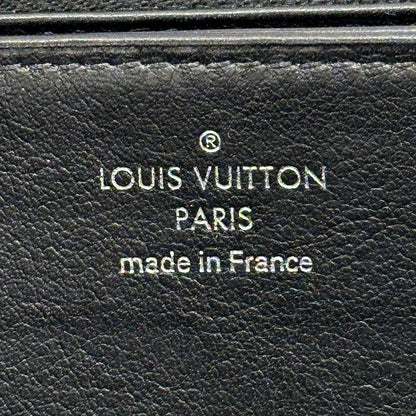 Louis Vuitton Wallet Monogram Mahina Zippy Noir Black — view 7