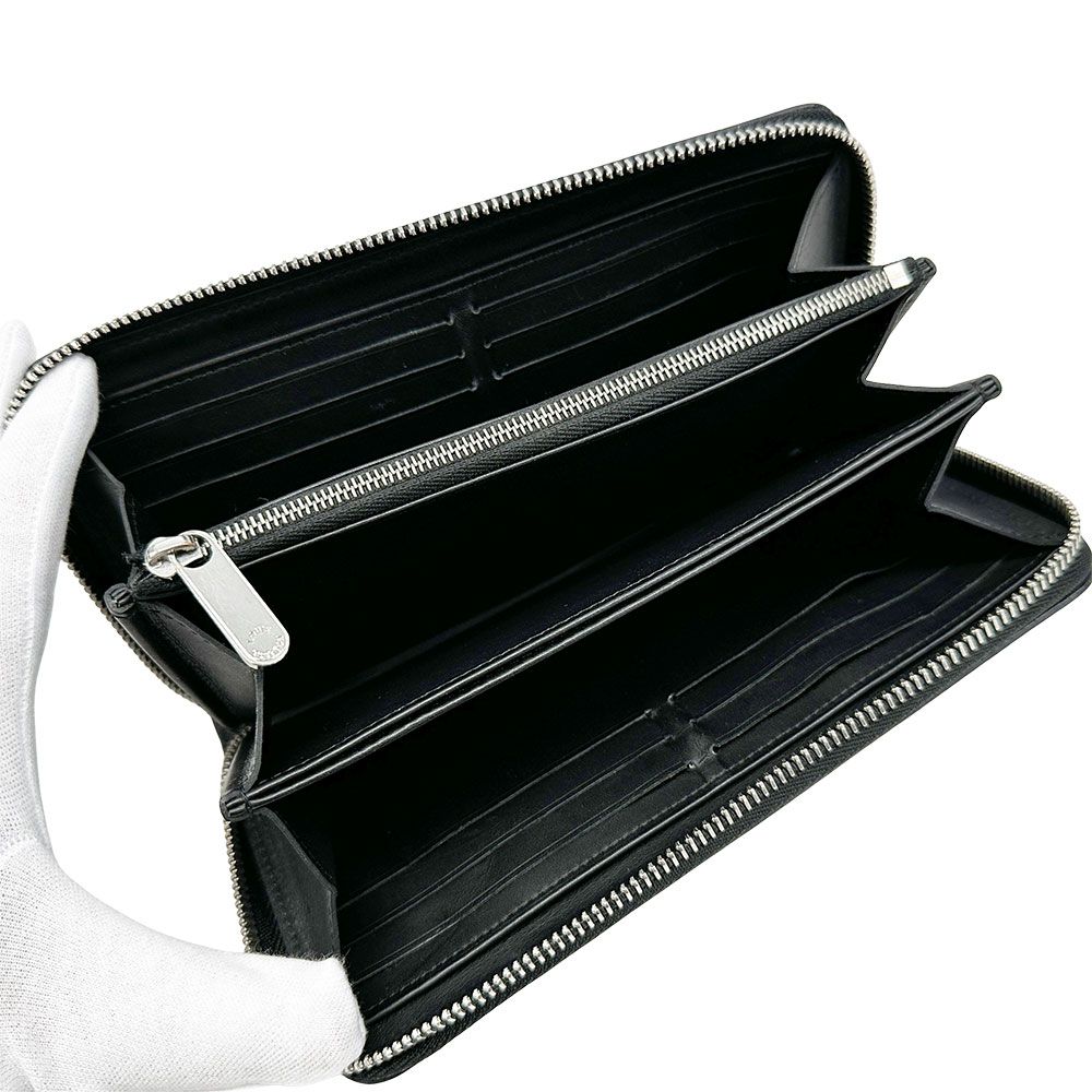 Louis Vuitton Wallet Monogram Mahina Zippy Noir Black — view 5