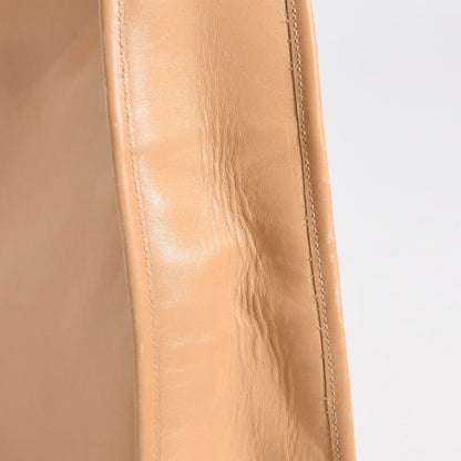 Prada Bag Handbag Beige Leather — view 7