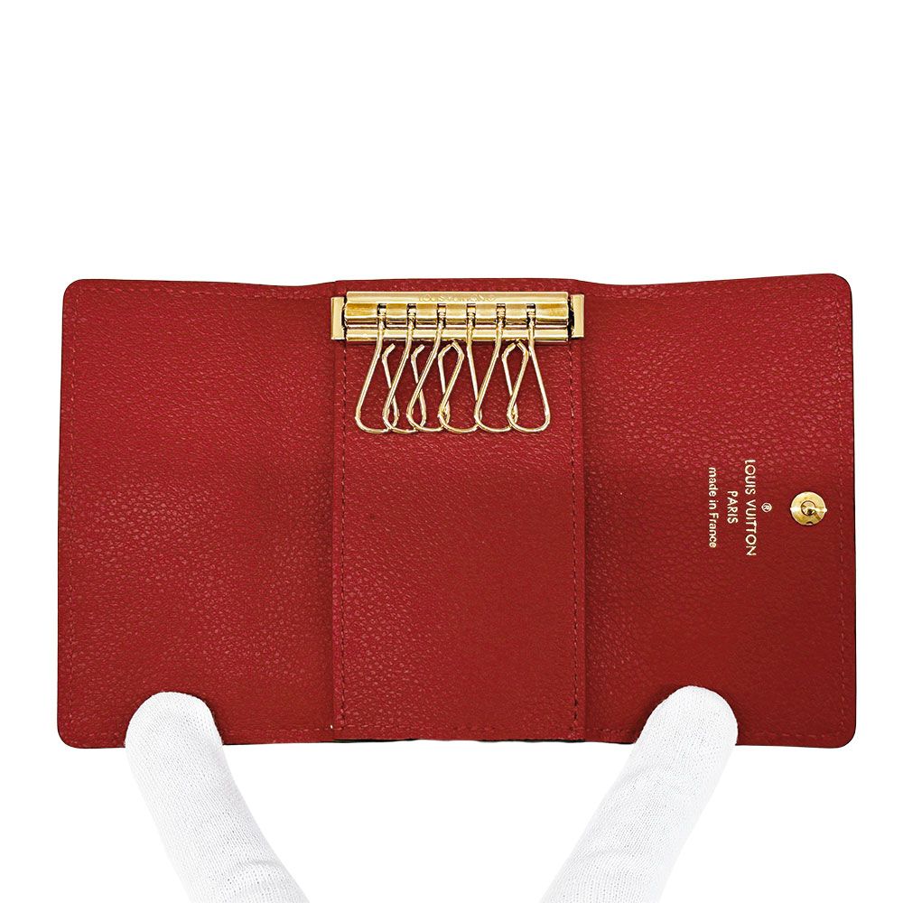 Louis Vuitton Key Case Monogram Empreinte Multicles 6 Scarlet Red Holder — view 6