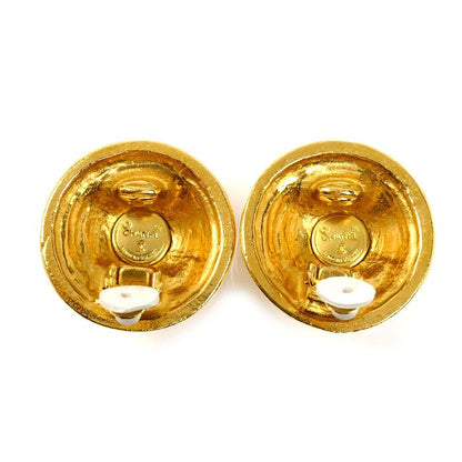 Chanel CC Logo Earrings Vintage — view 4