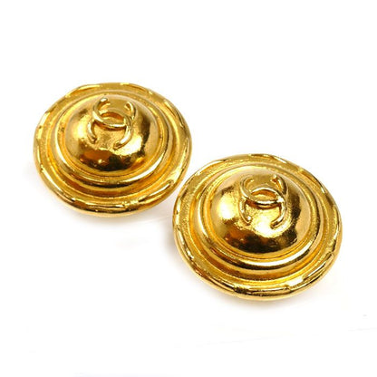 Chanel CC Logo Earrings Vintage — view 2