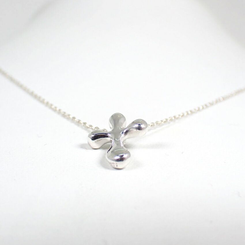 Tiffany & Co 925 Small Cross Pendant Necklace — view 4