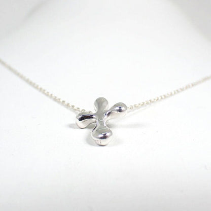Tiffany & Co 925 Small Cross Pendant Necklace — view 4