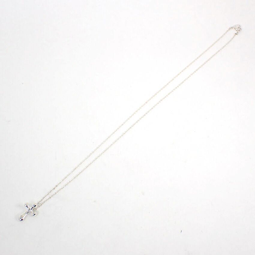 Tiffany & Co 925 Small Cross Pendant Necklace — view 5