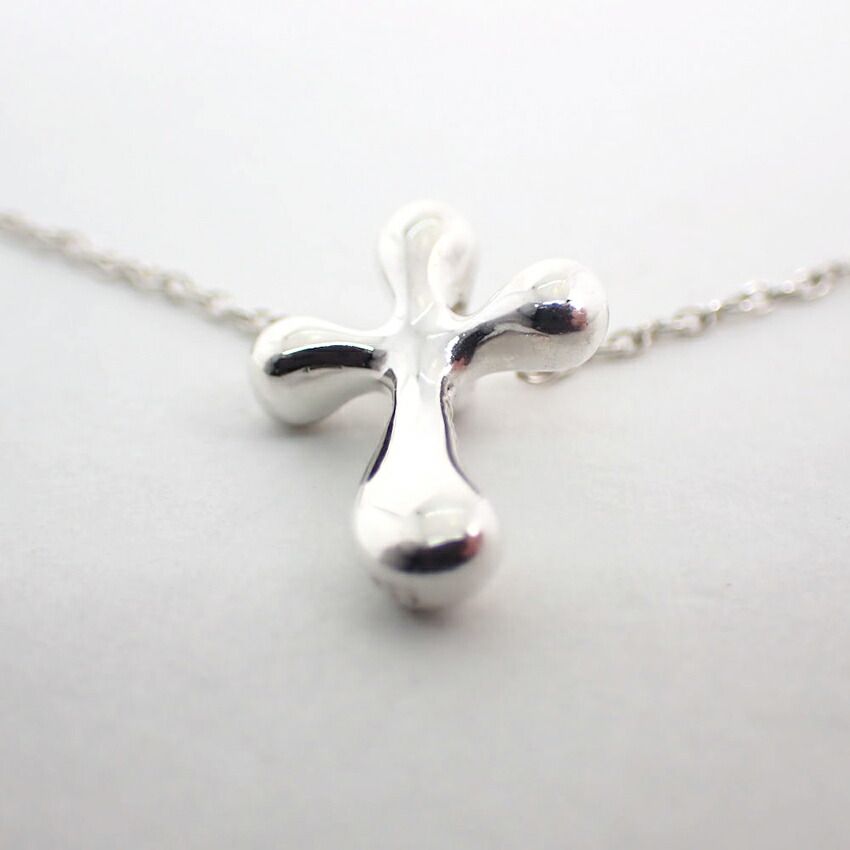 Tiffany & Co 925 Small Cross Pendant Necklace — view 8