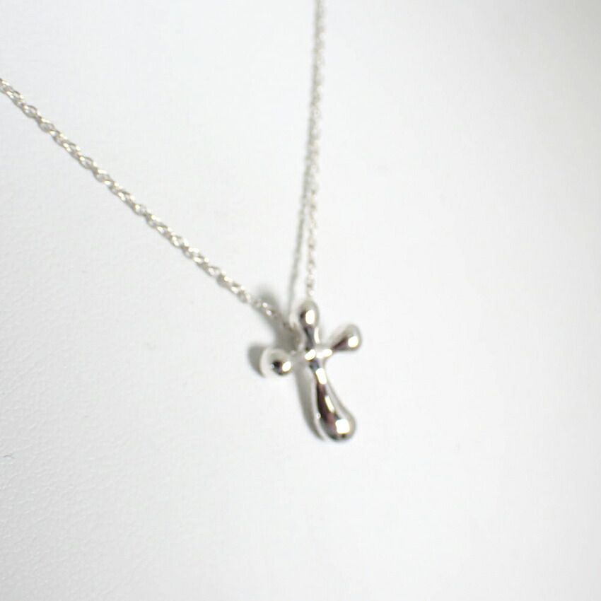 Tiffany & Co 925 Small Cross Pendant Necklace — view 3