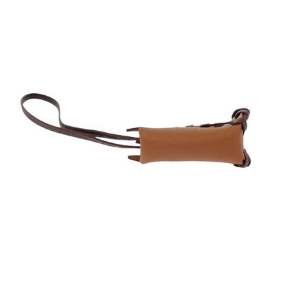 Hermes Cheval Tresse Bag Charm Veau Epsom Chocolat Brown Chocolate — view 4