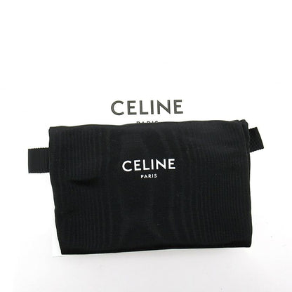 Celine Bifold Wallet Grained Calfskin Gray — view 7