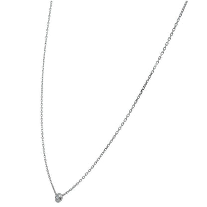 Cartier Diamant Leger Diamond Necklace XS 18K White Gold — view 3