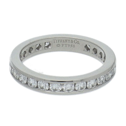 Tiffany & Co Channel Setting Full Eternity Diamond Ring — view 2