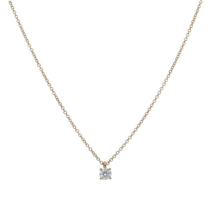 Tiffany & Co Solitaire Diamond Necklace — view 2