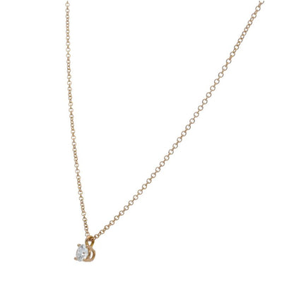 Tiffany & Co Solitaire Diamond Necklace — view 3