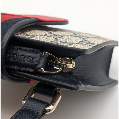 Gucci Children's GG Supreme Sherry Line Shoulder Bag