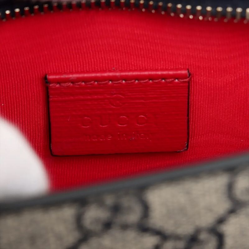 Gucci Children's GG Supreme Sherry Line Shoulder Bag