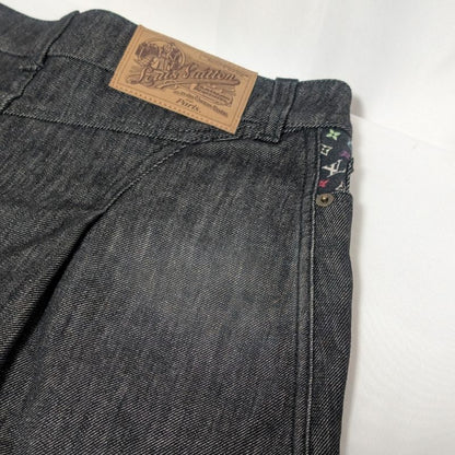 Louis Vuitton Set Denim Jacket Skirt