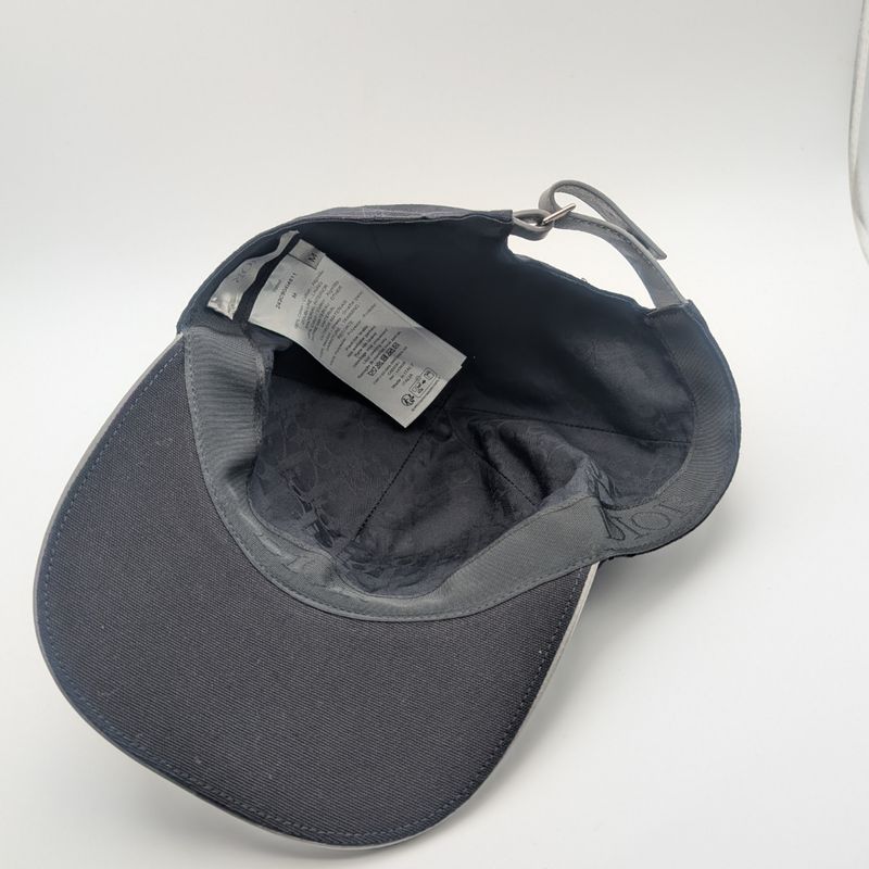 Dior Baseball Cap Black Logo Hat Cotton