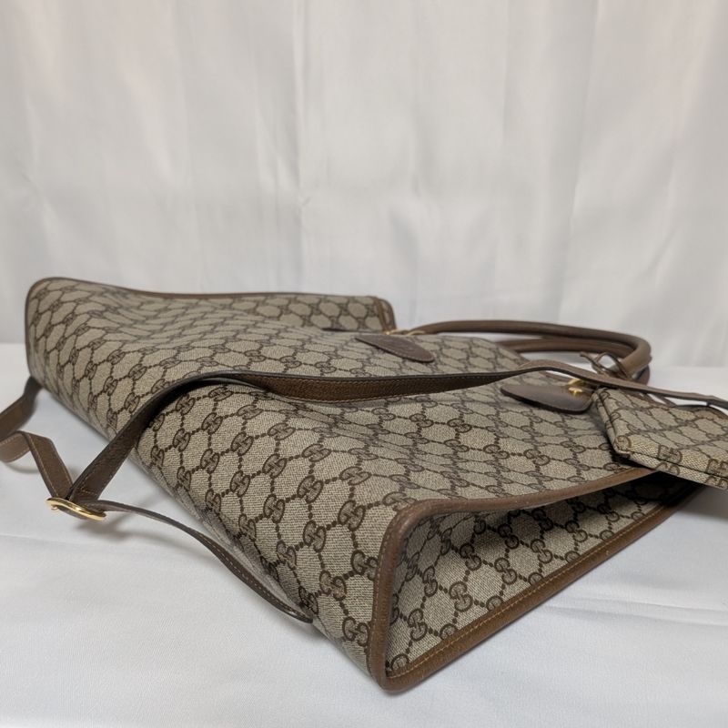 Gucci GG Supreme Interlocking 2-Way Handbag