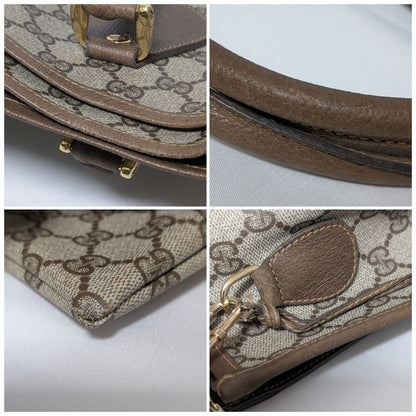 Gucci GG Supreme Interlocking 2-Way Handbag