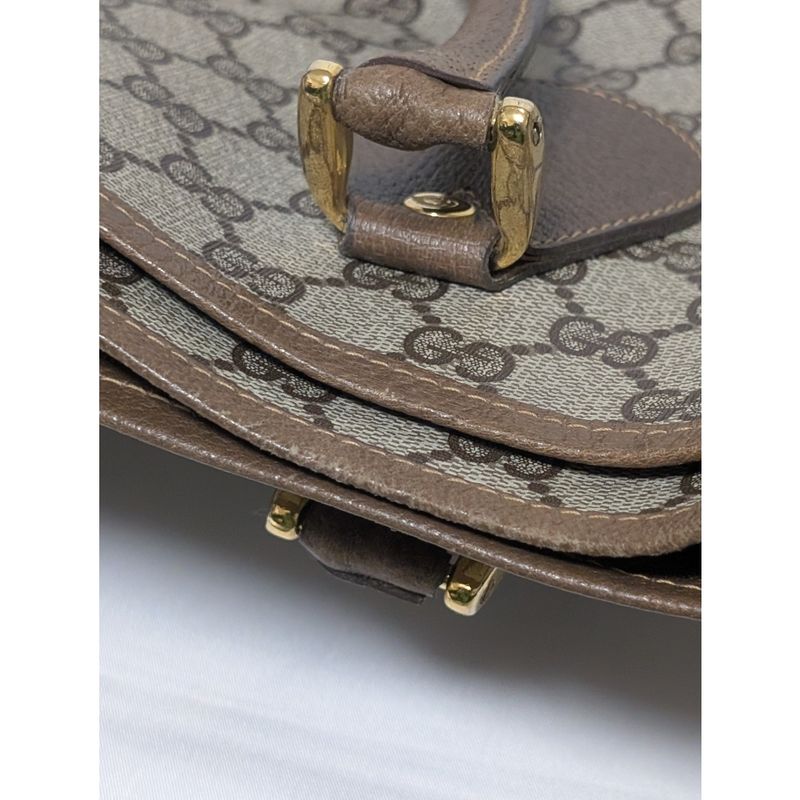 Gucci GG Supreme Interlocking 2-Way Handbag