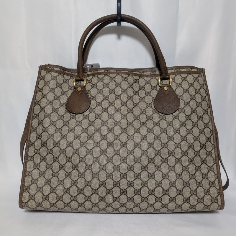 Gucci GG Supreme Interlocking 2-Way Handbag