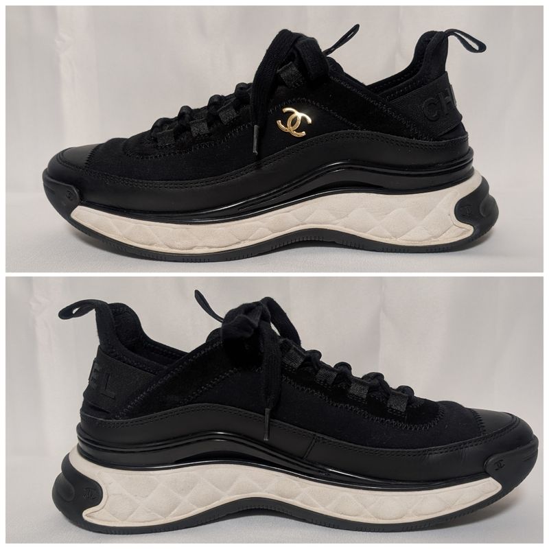 Chanel Sneakers CC Logo Quilted