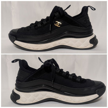 Chanel Sneakers CC Logo Quilted