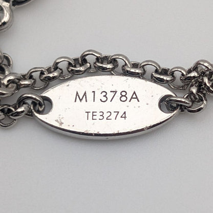 Louis Vuitton LV Silver Rhinestone Bracelet