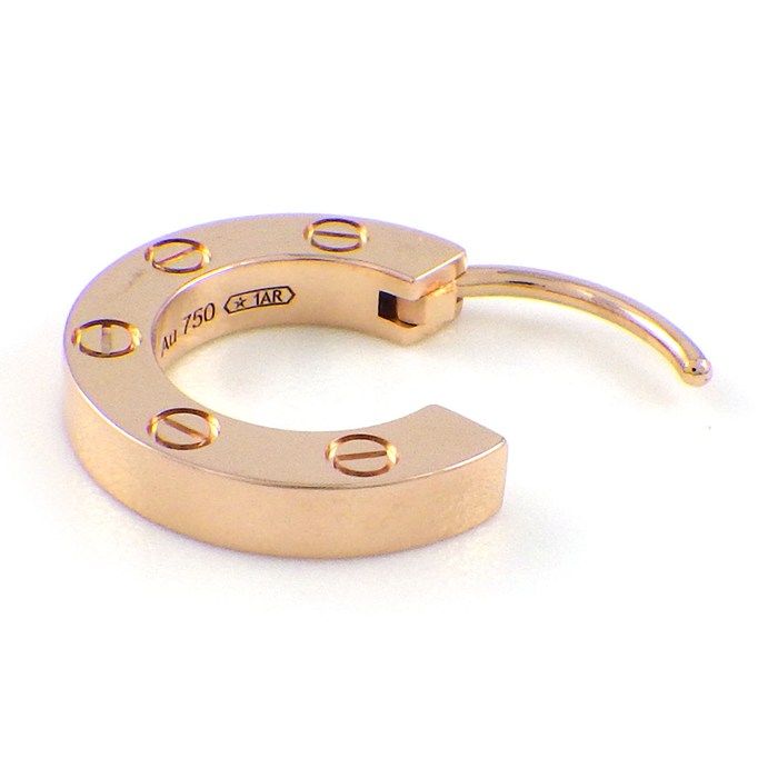 Cartier Single Earrings Love Hoop Online Limited — view 2