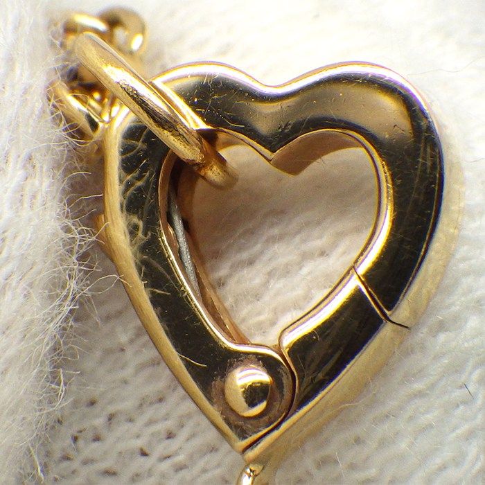 Cartier Necklace Monam le Swing Drop Heart 18K Pink Gold — view 7