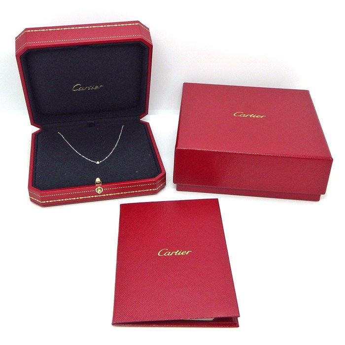 Cartier Necklace Dame le XS Diamant Leger 1 Point Diamond 18K — view 6