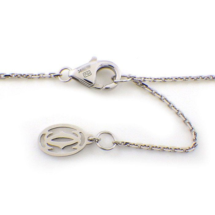 Cartier Necklace Dame le XS Diamant Leger 1 Point Diamond 18K — view 3