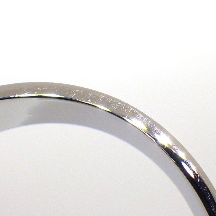 Hermes Bangle Click PM Rose Can Lacquer Metal — view 6