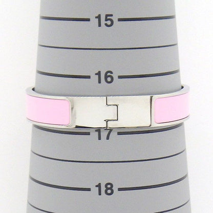 Hermes Bangle Click PM Rose Can Lacquer Metal — view 8