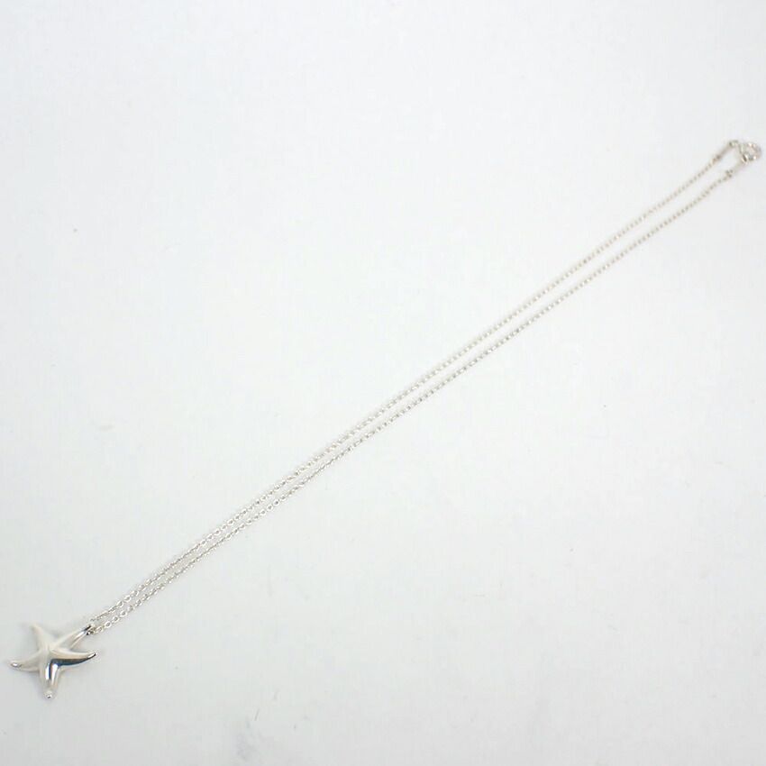 Tiffany & Co 925 Star Fish Pendant Necklace — view 5