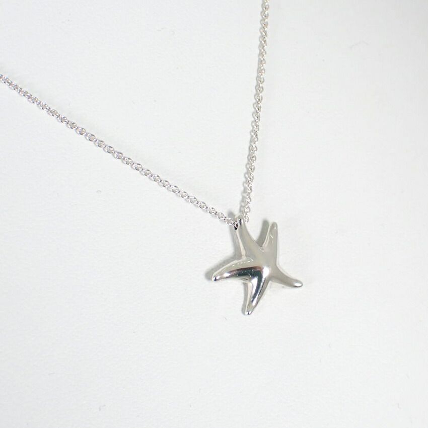 Tiffany & Co 925 Star Fish Pendant Necklace — view 3
