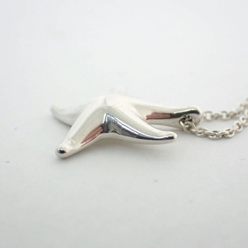 Tiffany & Co 925 Star Fish Pendant Necklace — view 7