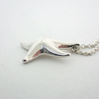 Tiffany & Co 925 Star Fish Pendant Necklace — view 7