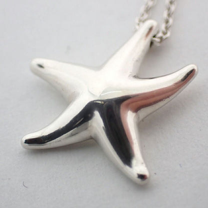 Tiffany & Co 925 Star Fish Pendant Necklace — view 6