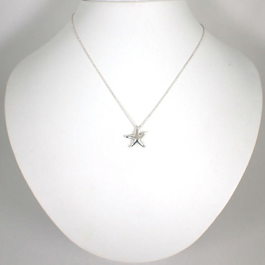 Tiffany & Co 925 Star Fish Pendant Necklace — view 2